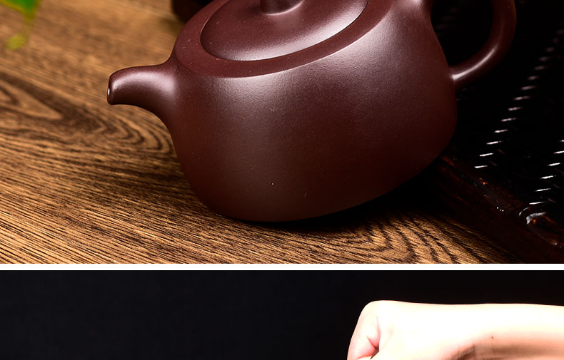 Shadow at yixing it checking kung fu tea set undressed ore well purple clay bar pot teapot 200 cys