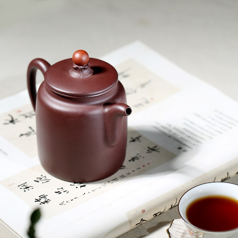 Yixing masters shadow enjoy 】 【 TaoJianChun sleeping all hand purple sand teapot tea purple mud 340 CCCT bergamot