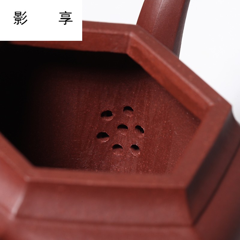 Shadow at yixing are it by pure manual household kung fu tea six - party Buddha 's light YMQX purple clay