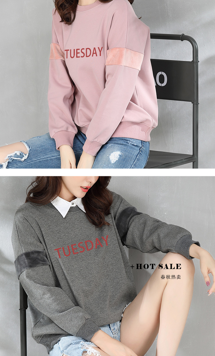 Sweatshirt femme en Coton - Ref 3216926 Image 13