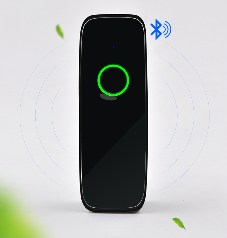 Máy quét Bluetooth Hanyin HS-M300 Mã vạch Quét mã vạch Súng nhanh trong Shen Shentong Yuantong vần Express Máy quét đơn Chuyển phát nhanh Andrew Apple Mobile Máy quét không dây đặc biệt - Thiết bị mua / quét mã vạch