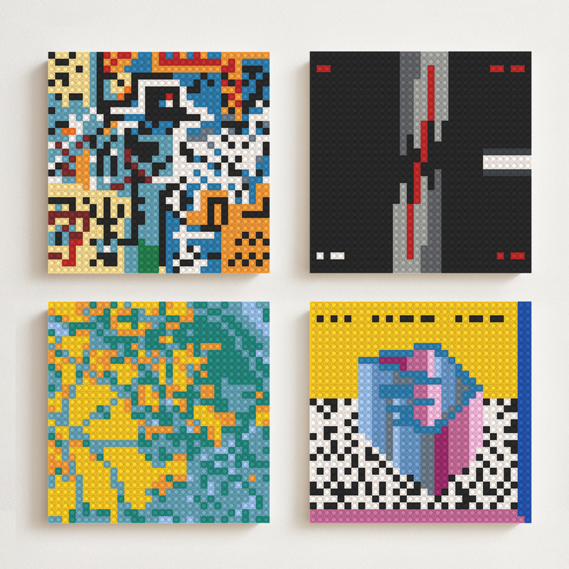 The Strokes Percussion Band Building Block Album Merchandise Record Cover Rock Decorative Painting Ornament Photo Frame
