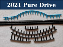 Babolat Baobolli PD21 series tennis racket protective wire pipe Pure Drive line bed 1619 to face 100 for use