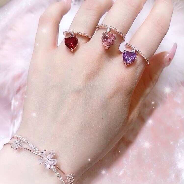 Bag Group Hair Yuka Japan Moca Day Ensemble Gorgeous Cute Gem Loving Pendant Ring