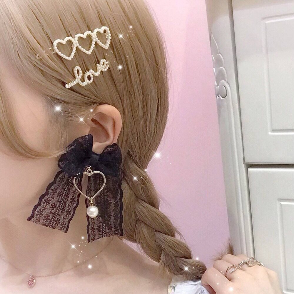 Pack Hair Yuka Japanese Moca Japanese Cute Pearl Love English Hair Clothes