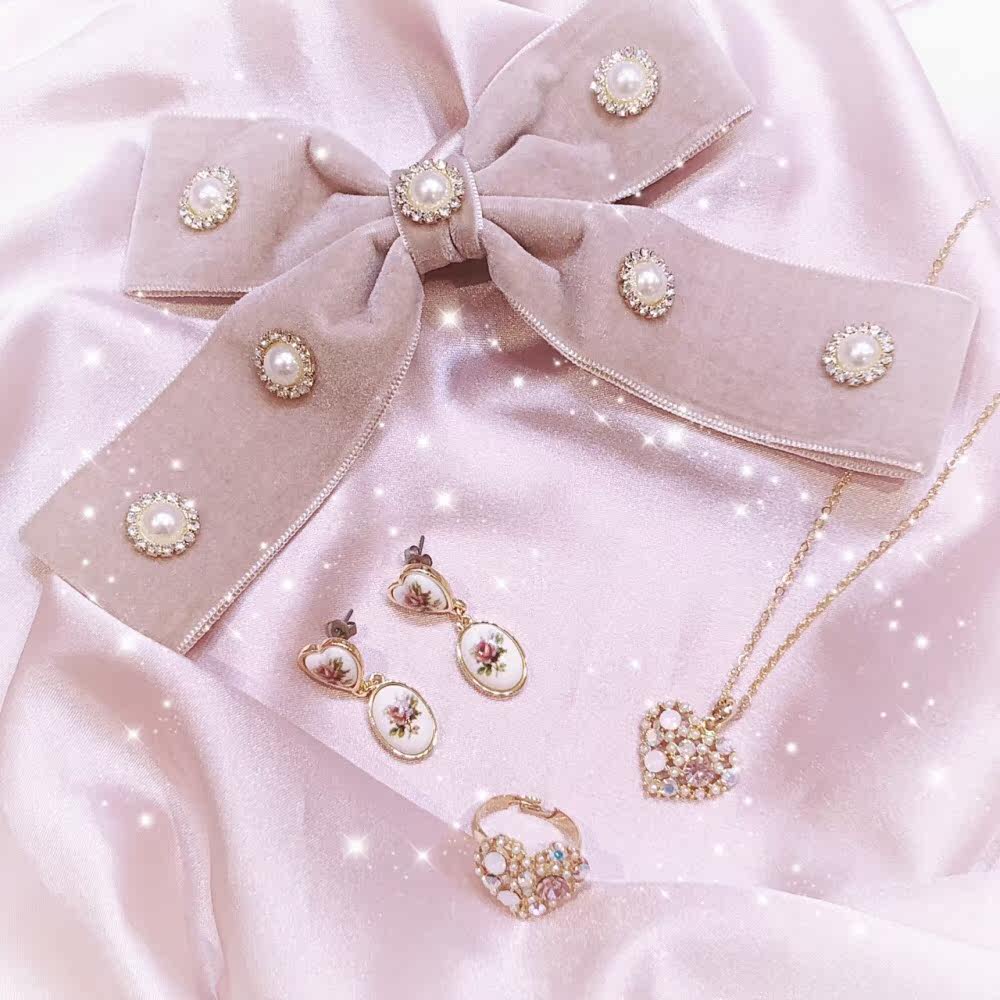 Bag Group Hair Yuka Japan Moca Collider With Color Drill Splicing Cute Sweet and Japanese Loving Necklace