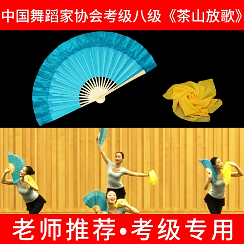 Чешан поет поет фанат семнадцатого и 8 -го класса с трендом Специальный настоящий шелк Ронгханг Фана