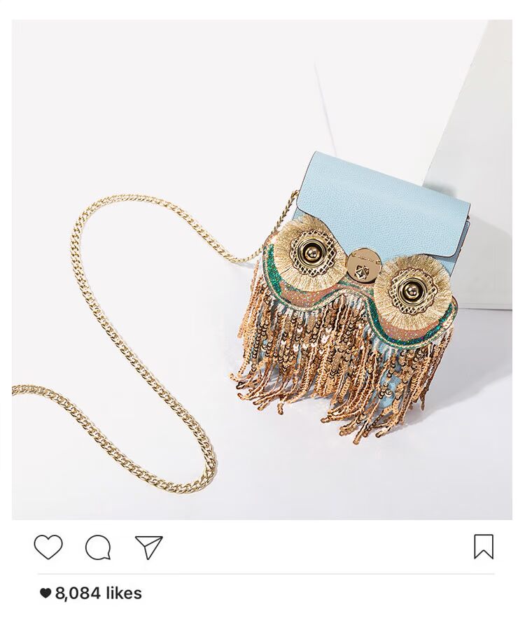 2019 xu hướng túi xách nữ mới thời trang Túi xách dễ thương vui nhộn tua nhỏ chuỗi ong túi nhỏ túi da túi điện thoại - Túi điện thoại cặp đeo chéo