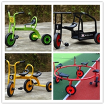 Kindergarten outdoor sports bicycle indoor single double tricycle game toy baby carriage