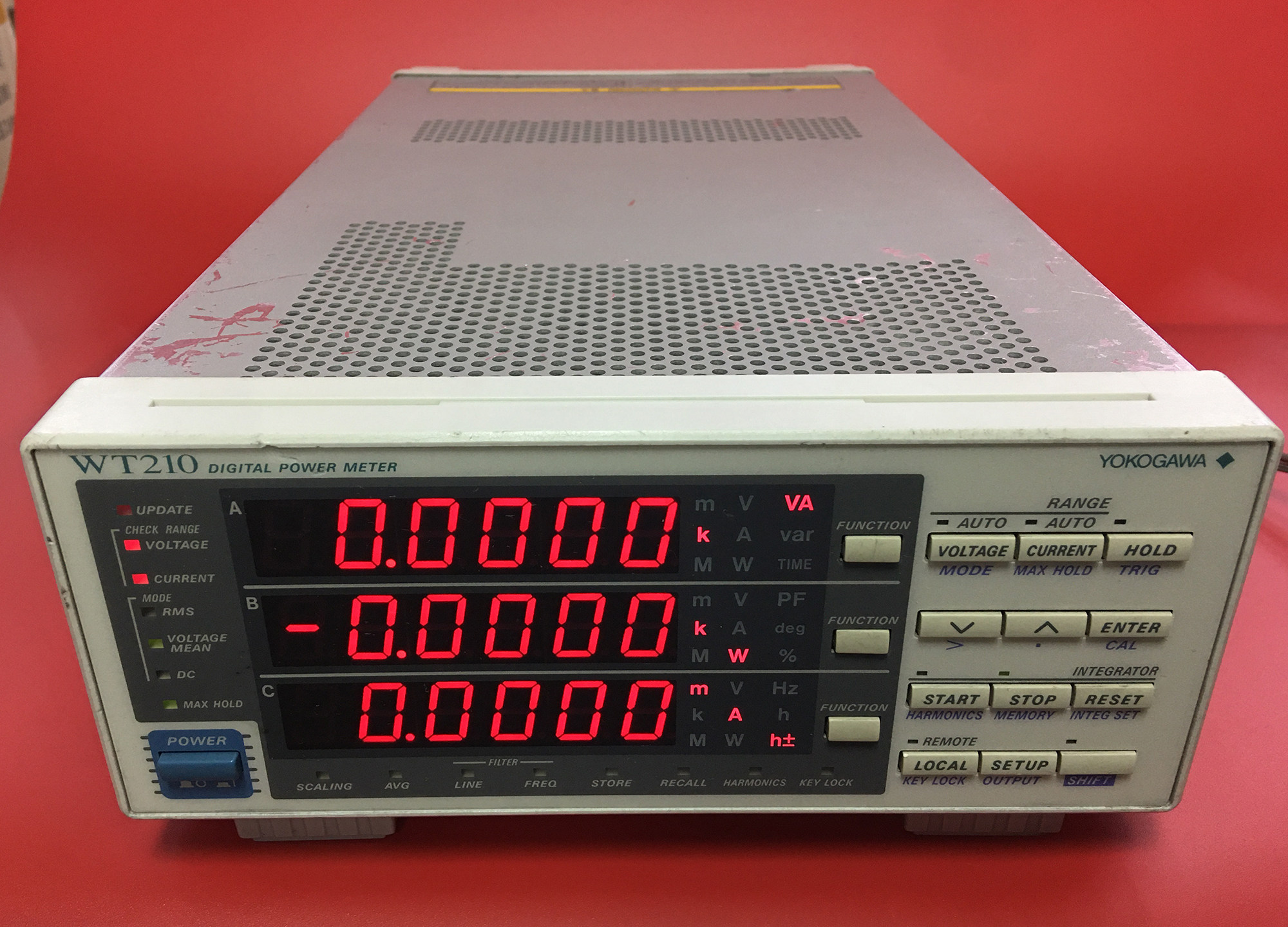 Yokogawa Electric parameter power meter YOKOGAWA WT210 high-precision power meter power analyzer power meter
