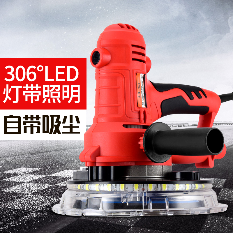 Wall grinding machine walls sha zhi ji putty sanding machine multi-function sanding and self-priming dust-free polishing machine