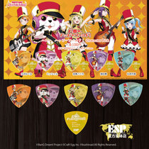 (BANGDREAM )HELLO HAPPY WORLD Linkage Paddles second edition 1 0mm collection