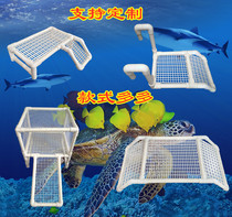 Turtle drying platform climbing platform fish tank landscape suction cup floating island homemade climbing high water level sun back table grass turtle water turtle diy