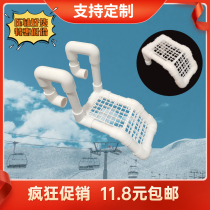 Tortoise Sunback table small wall-mounted turtle table deep water level environmental protection material fish tank turtle tank landscape flame turtle Diy