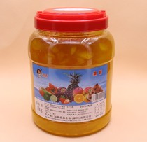 Add Caravan Fruit Jam Caravan Pineapple Jam Fruit Jam 3kg Pearl Milk Tea Raw 6 Bottles