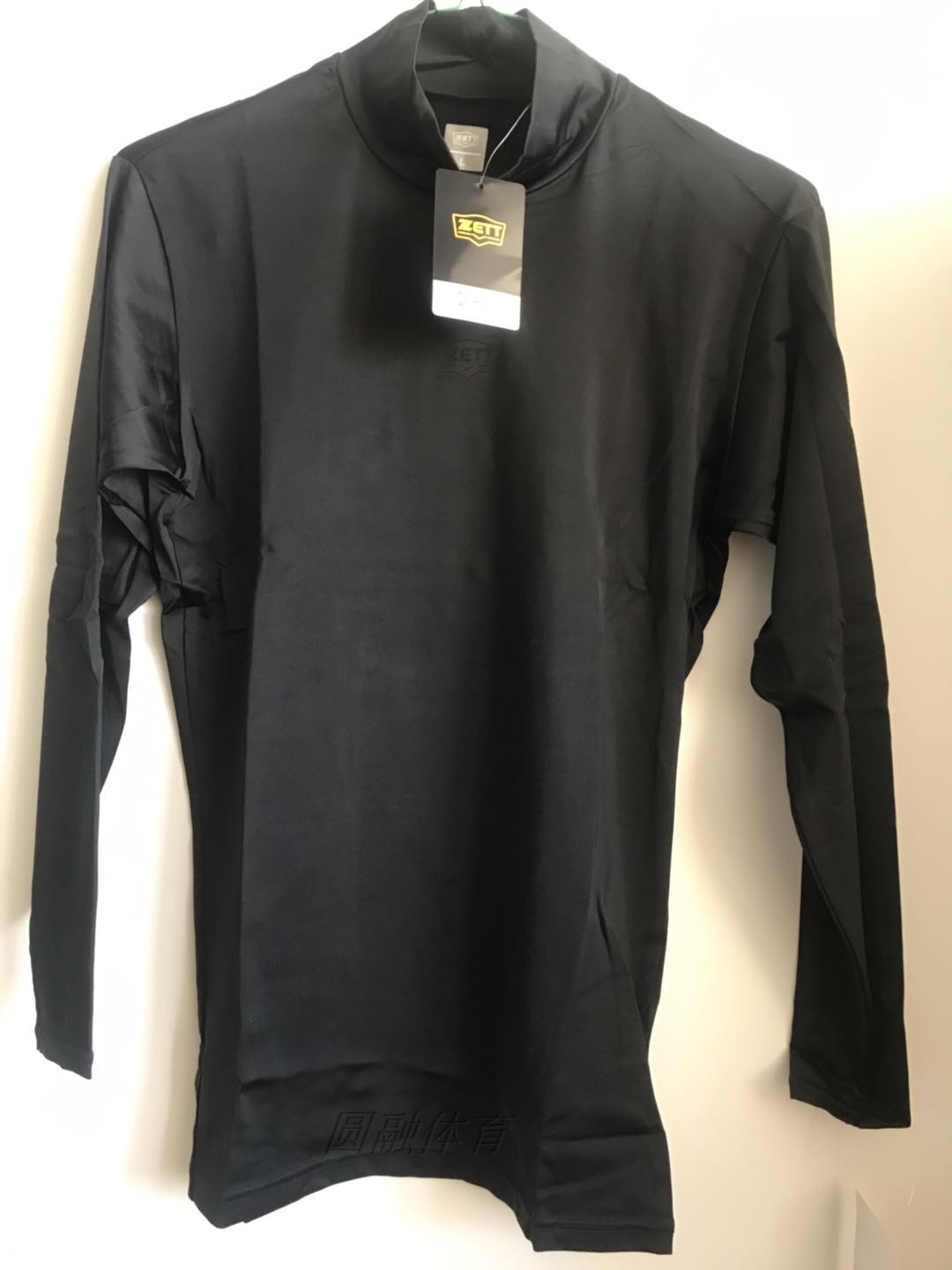 Clear cabin special price (Round melt sports ZET adult section Baseball Lining Long Sleeves High Collar Light Weight Speed Dry