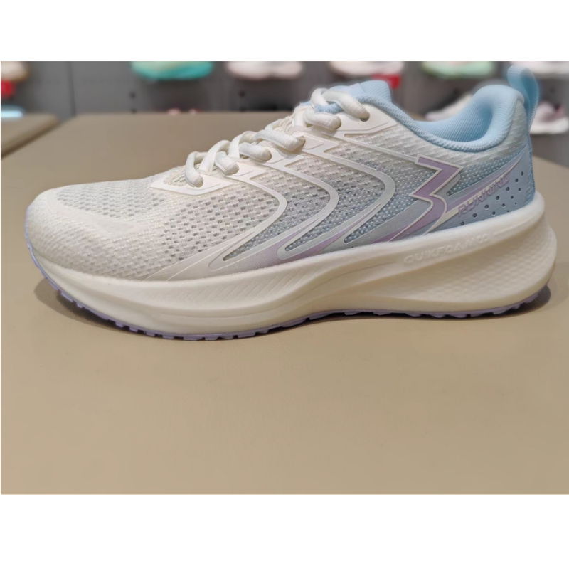 361 Degrees Women's Q-Elastic Sports Shoes Non-Slip New Product 24 Summer Mesh Women's Shoes Breathable Flying Fish Running Shoes Various Styles