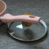 Мини -маленькая молочная плита 12 см корейский супер милый мини -детский корм для детского питания Дополнительное питание маленькая молочная плита горячее масло брызговиц розовый порно 12 см.