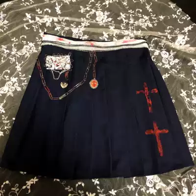 Peep into the Moon original bad jk uniform Doomsday rose skirt(four groups)