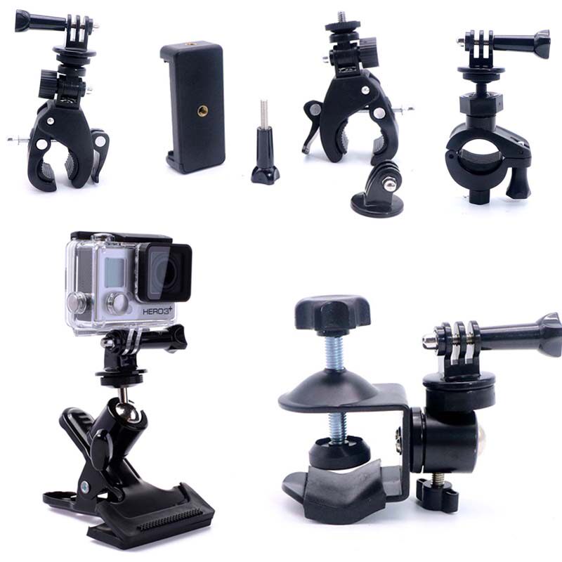 gopro accessories backpack clip sports camera riding fixed bracket bicycle bracket motorcycle universal clip