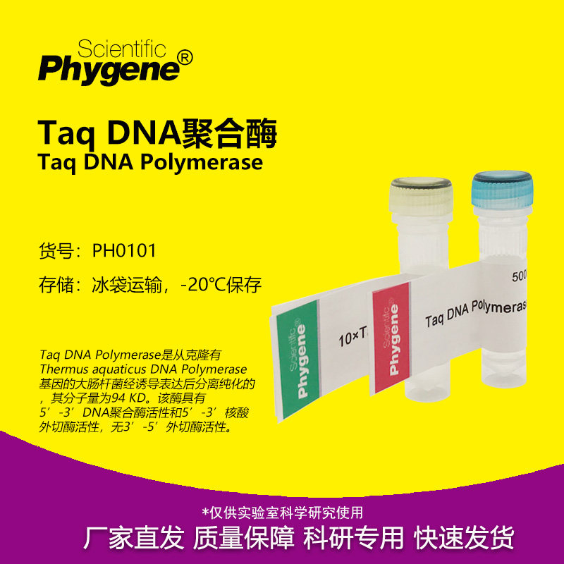 PhyScript? Taq DNA聚合酶 科研实验 1000U [PH0101 PHYGENE]