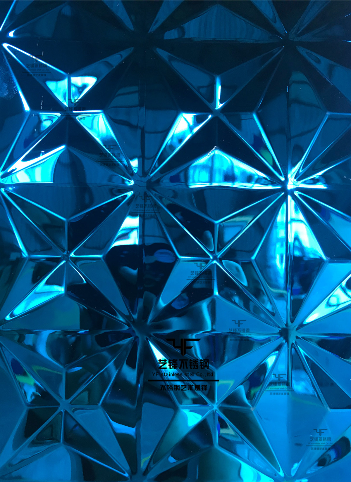 304 stainless steel ceiling pearl pearl plate waterlog corrugated plate Ceiling KTV decorated background wall