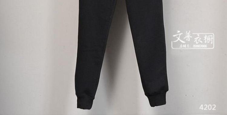 Quần nam mùa đông lamb cashmere cộng với nhung dày cỡ lớn quần cotton quần tây quần thể thao rộng để giữ ấm quần áo nam hàng hiệu