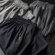 Summer cool ice silk shorts men's loose straight thin elastic sports running quick-drying silky half-length pants