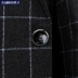 Bộ vest nam Hàn Quốc Áo cưới mỏng Chú rể Công sở Trang trọng Kẻ sọc Đơn giản Bộ đồ nhỏ Bộ đồ nam - Suit phù hợp