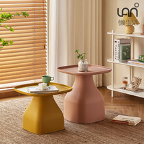 Creative tea table composition Jane about small family style living room sofa corner a few ins personality plastic square small tea table