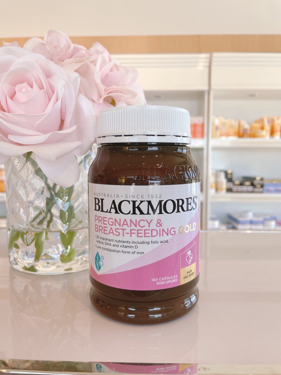 BLACKMORES Australia Jiabao pregnant woman breastfeeding her mother gold nutriment 180 grain