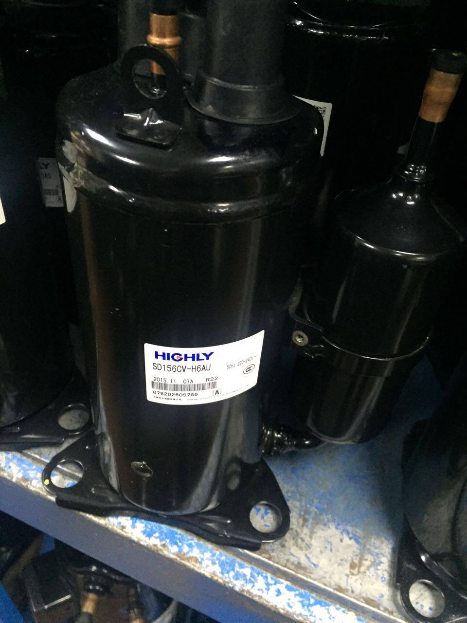 SD156CV-H6AU brand new original installation Hitachi 1 heili compressor SD156CV-P6AG