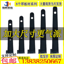 Customized iron stainless steel canopy steel beam bracket corbel H-shaped steel structure glass curtain wall point claw canopy