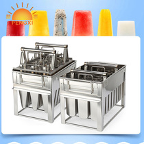 304 stainless steel ice cream popsicle ice cream mold to make fruit ice cream mold 24 snow strip abrasives commercial