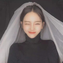 Veil parent-child photo photo headdress bridal props white yarn net red Super Xian Sen wedding dress female wedding dress black