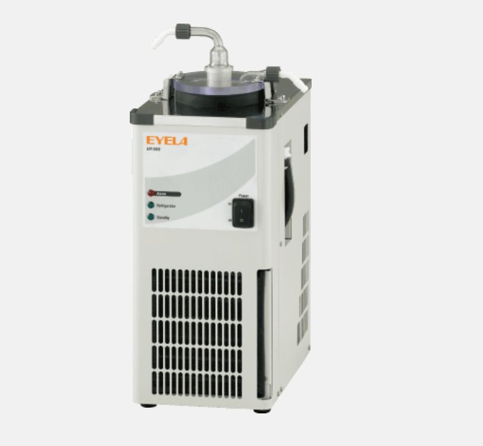 EYELA 低沸点溶媒用玻璃回收容器、直接冷凝 冷阱UT-500A