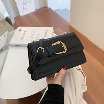 French texture popular small bag 2020 New Tide shoulder shoulder bag womens bag autumn and winter bag small square bag