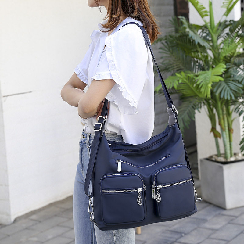 Oxford cloth large bag women's bag new versatile one-shoulder messenger bag large-capacity travel messenger backpack mother bag