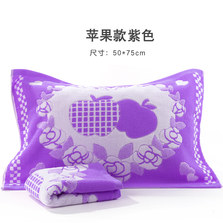 Một đôi khăn cao cấp chất liệu khăn gối 2 bông tải đặc biệt 100% vài chiếc gối bốn mùa khăn gối