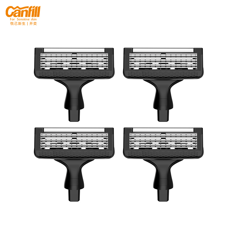 Kaiyi Swedish Imported Razor Head Manual Razor Head Men's Razor Blade Six-Layer Blade Beard Razor