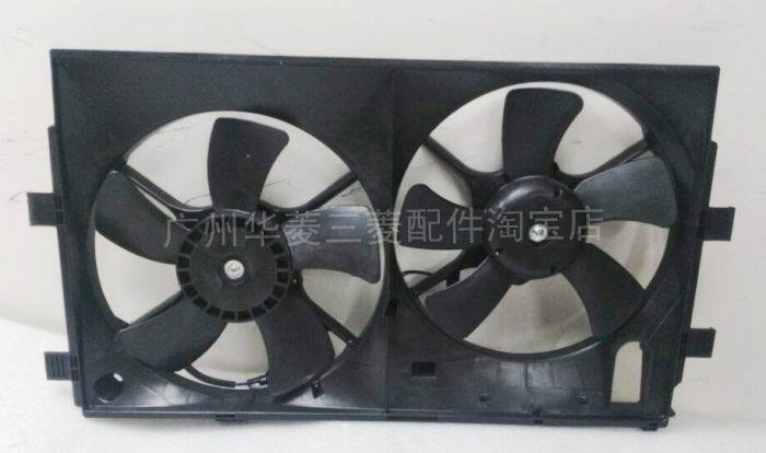Heat dissipation fan assembly for electric fan assembly in Mitsubishi OutlanderEX surge