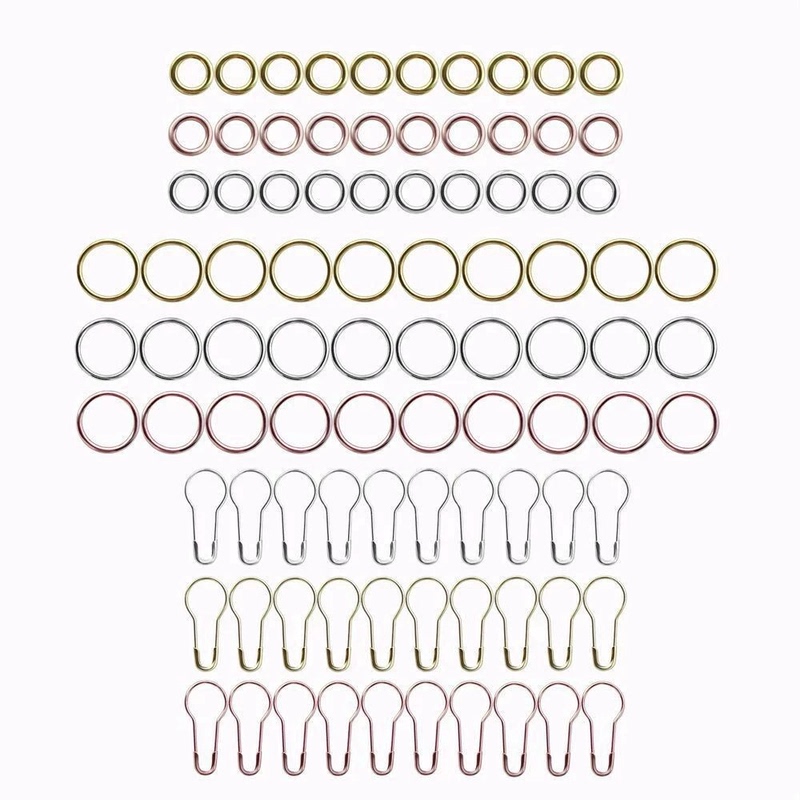 Metal Electroplated Stitch Markers Knitting Sweater Stitch Markers Crochet DIY Set Sweater Yarn Knitting Tools
