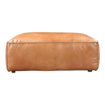 American light luxury leather living room sofa stool home foyer shoe stool leather Pier foot European cloakroom stool