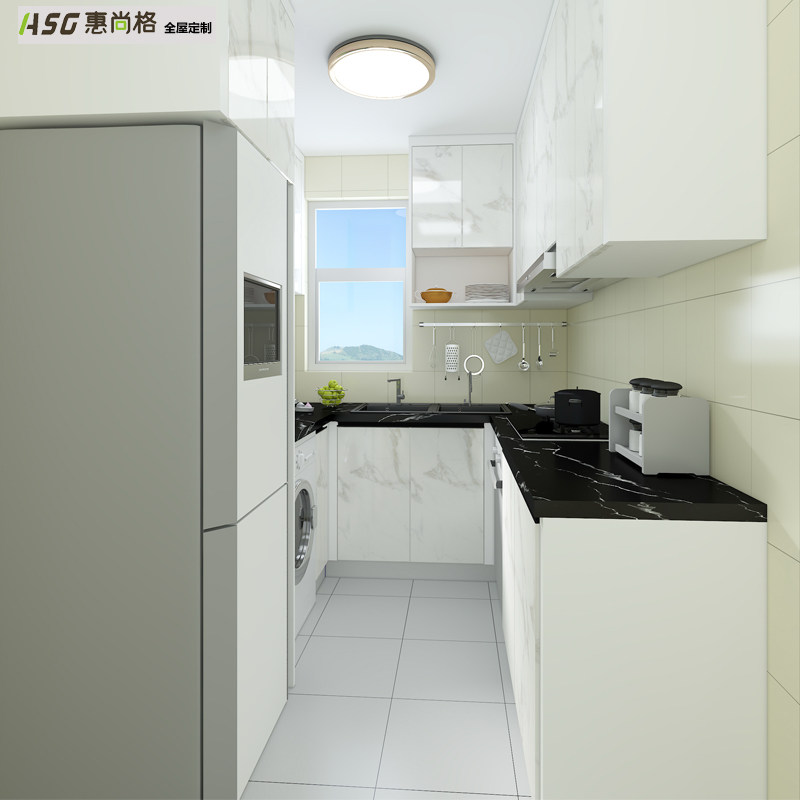 The All-House Furniture in Hong Kong?Car integral whole cabinet Customized cabinet door hearth cabinet Home Kitchen Cabinet Waterproof Solid Wood