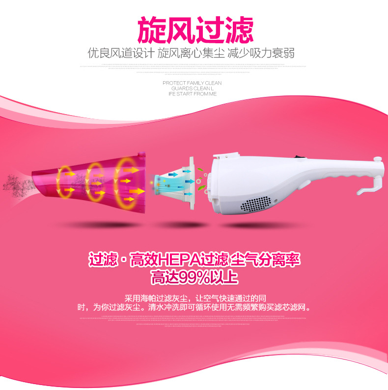 mua robot hút bụi lau nhà Máy hút bụi cầm tay nhỏ cầm tay nhỏ Máy hút bụi mini AUX - Máy hút bụi robot xiaomi gen 3