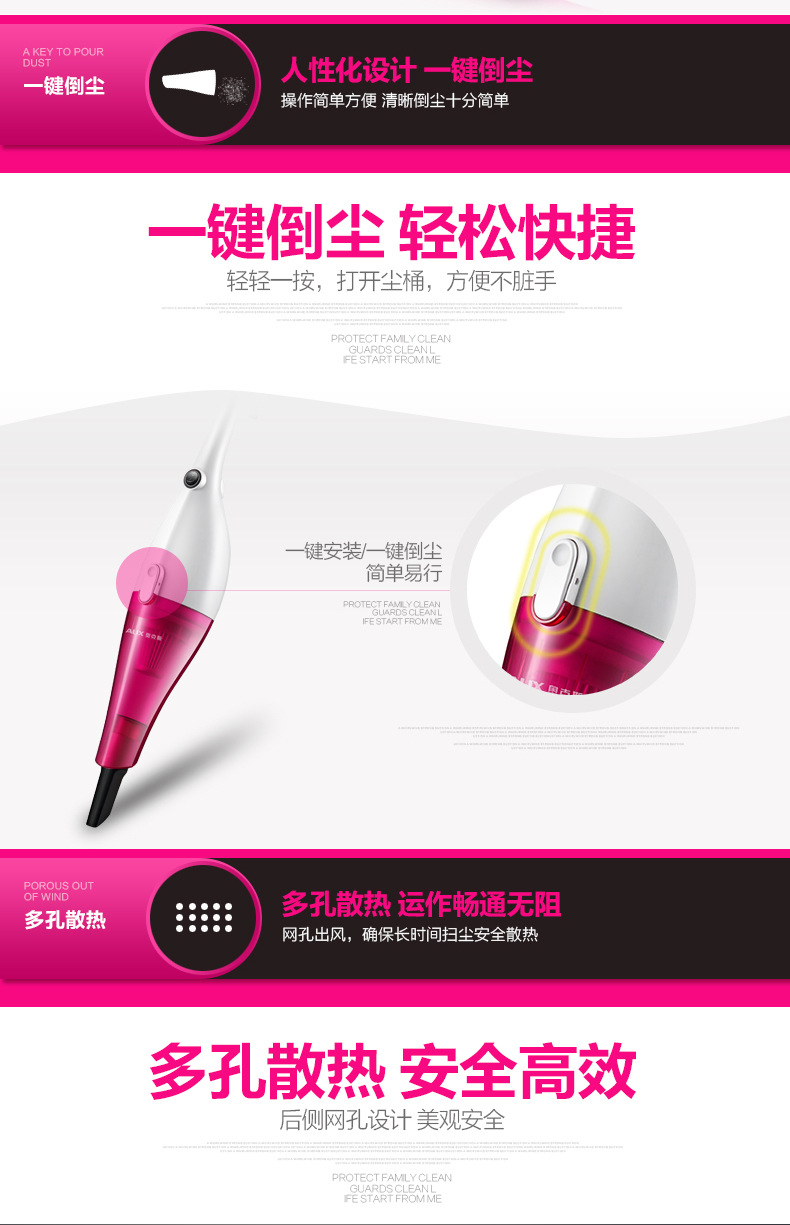 mua robot hút bụi lau nhà Máy hút bụi cầm tay nhỏ cầm tay nhỏ Máy hút bụi mini AUX - Máy hút bụi robot xiaomi gen 3