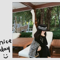 DORA2021ss Japan imported high-end silk tradose 61silk39cotton wide pine fashionable vest