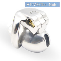 HT international new V3 ultra-micro stainless steel male chastity chastity lock CB6000S for adults