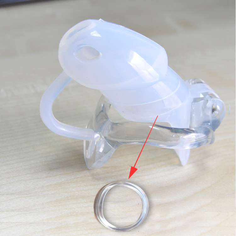 New men's HT third generation long and short silicone resin chastity cage chastity lock cb6000s adult products
