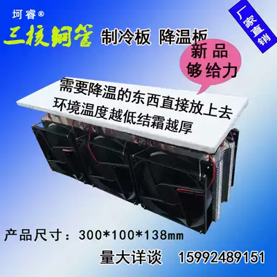 Component cooling DIY semiconductor refrigerator 12V production kit semiconductor refrigeration plate cooling plate cooling plate